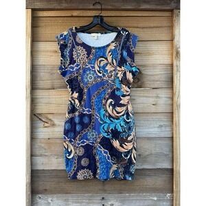 Nicki Minaj body con dress blue, size Large Fashion‎ Dress